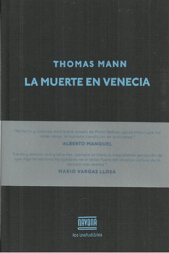 La Muerte En Venecia - Mann, Thomas