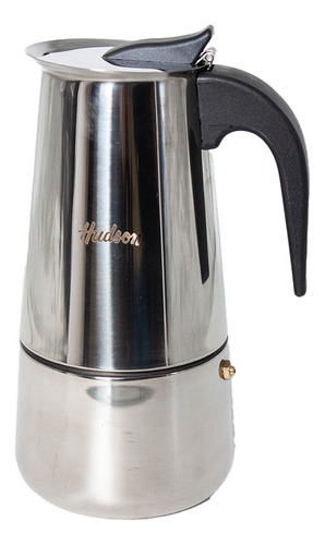 Cafetera Italiana 9 Tazas Hudson Inducción Acero Inox 