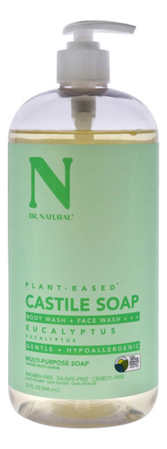Jabon De Castilla Dr Natural Eucalyptus 946 Ml
