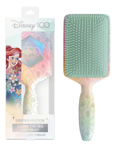 Cepillo Para Cabello Disney Ariel Color Colores