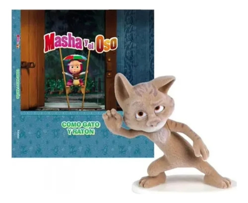 Coleccion Masha Y El Oso - Libro + Muñeco - Variantes | Como Gato Y Raton