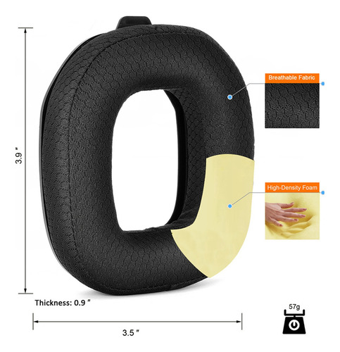 Almohadillas Magnéticas Para Auriculares Astro A50 Gen3 De R