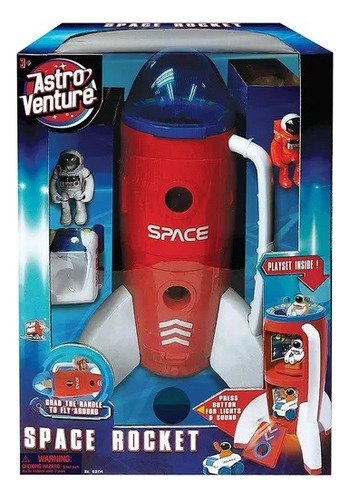 Super Nave Espacial Space Rocket Astro Venture Luz Y Sonido