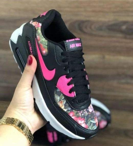 nike air max 90 feminino floral