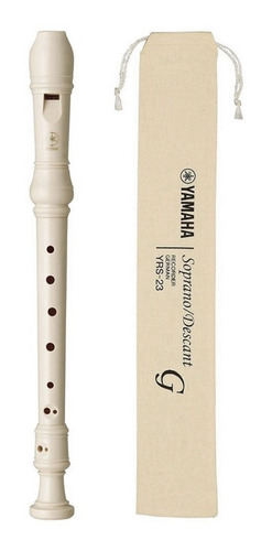 Flauta Dulce Yamaha Soprano Yrs-23 Ojo 100% Original