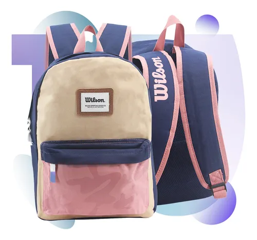 Mochila Wilson Mediana Adulto Casual Minimalista