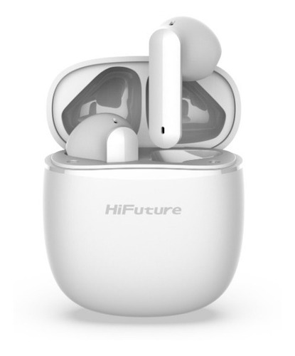 Auriculares in-ear inalámbricos HiFuture TWS ColorBuds blanco con luz LED