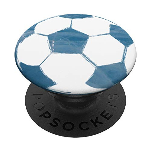 Bola De Fútbol Azul De Hielo Para Los Fans Y 3bq50