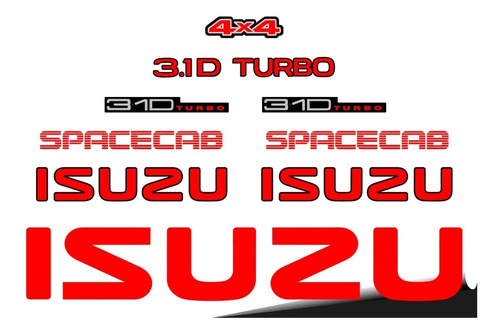 Calco Isuzu Spacecab 3.1d Turbo Kit Completo