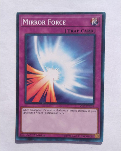 Yu Gi Oh! Mirror Force Ys17-en034 1st Edition