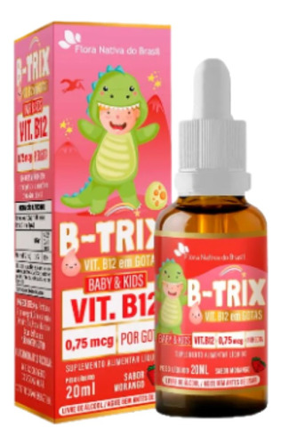 B-trix, Vitamina B12 Bebés Y Niños, Flora Nativa - 20 Ml