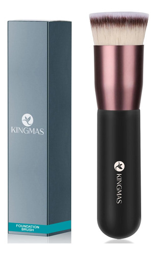 Kingmas Brocha De Base Plana, Brocha De Maquillaje Kabuki Pr
