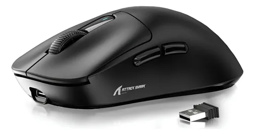 Mouse Gamer Attack Shark X3 Paw3395 Sem Fio 26000 Dpi