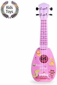 Yolopark Mini Toy Ukulele 17  Guitarra Para Niños, 4 Strings