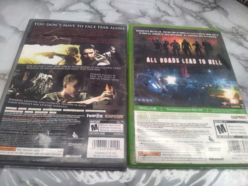 Resident Evil Operation Racoon City + Resident Evil 5 Pack (Usado)