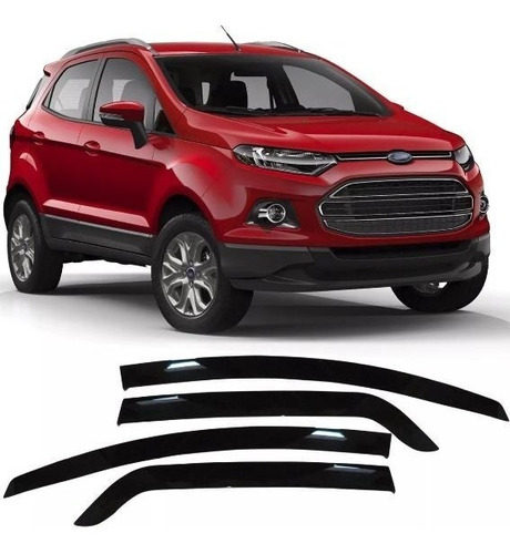 Kit Deflectores Ventanilla Ford Ecosport Kinetic 2012/2017