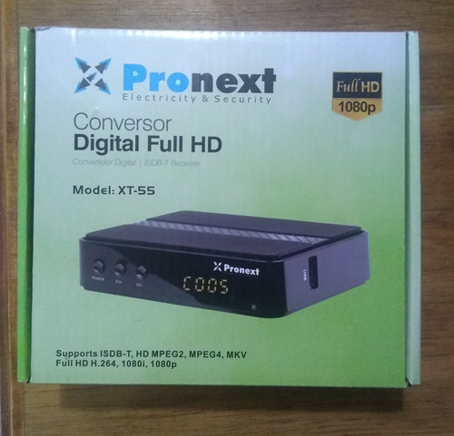 Pronext Conversor Digital Tda Full Hd Xt-55
