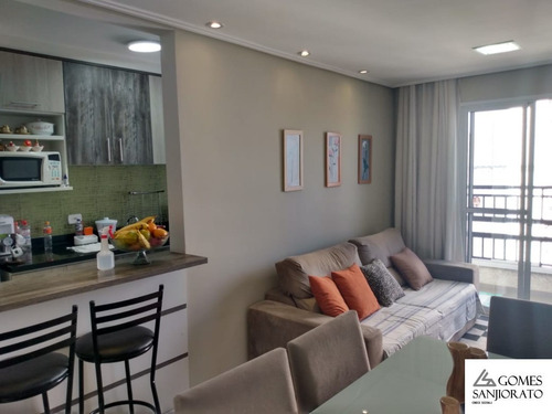 Imagem 1 de 19 de Apartamento A Venda No Bairro Vila Assis Brasil Em Mauá - Sp. - Ap01884 - 69896286