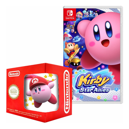 Kirby Star Allies Nintendo Switch Y Taza 2