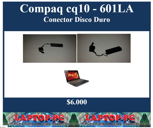 Coenctor Interno Disco Duro Compaq Cq10 - 601la