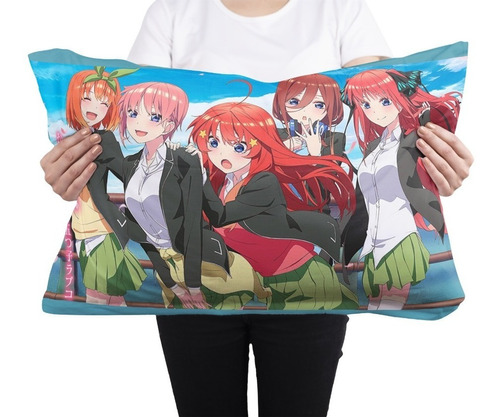 Cojin Almohada Quintillizas Diseño Anime Durable Unico