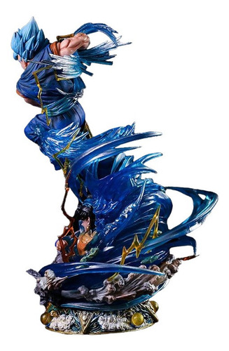 Lámpara Figura Dragón Ball Z Vegetto Goku Vegeta 45 Cm