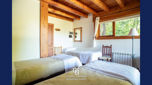 Imagen 9 de 29 de Venta Complejo De 6 Cabañas Lote 5200m2 Vista Al Lago En Puerto Manzano, Villa La Angostura