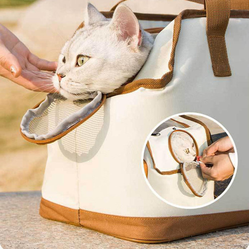 Bolsa Transportadora Para Perros Y Gatos, Forma De Baguette