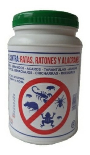 Repelente Ratas Ratones Alacranes 2 Libras Granulado 