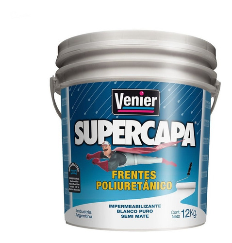 Supercapa Frentes Poliuretanica Blanca Venier X 12k - Alfa