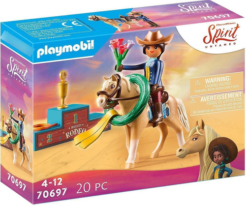 Playmobil Spirit Rodeo De Pru Y Su Caballo Original 70697