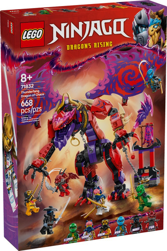 Lego® Ninjago® Thunderfang, O Dragão Do Caos 71832 668 Ninjago