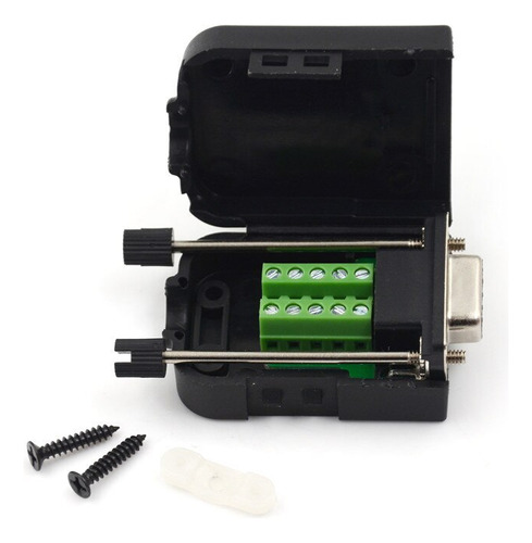 Adaptador Hembra Db9 Rs232 Serial Terminal C/ Clema Conector