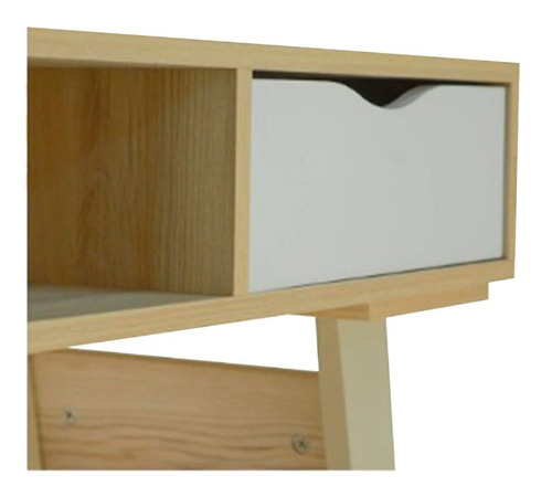 Escritorio Nordico Escandinavo 1 Cajon Laqueado 1,00m