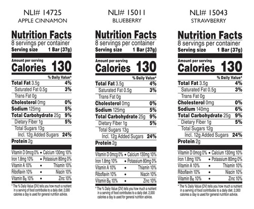 Kellogg's Nutri-grain - Barras Horneadas Suaves De Desayuno,