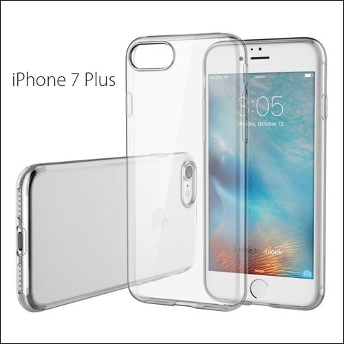 Forro iPhone 7 Plus 8 Plus Transparente Goma Shockproof New
