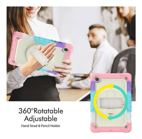 Carcasa P/samsung Galaxy Tab A8 10.5 C/protector D/pantalla