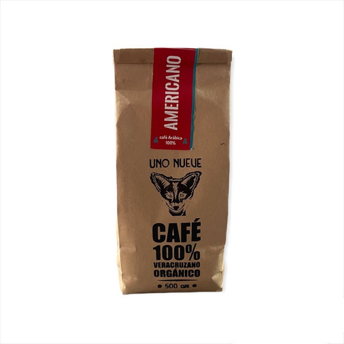 Café Uno Nueve 100% Orgánico De Coatepec, Ver. 5kg