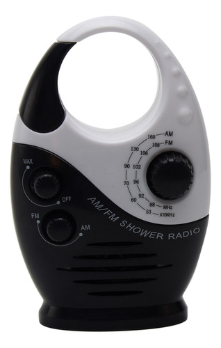 Sy-950 Radio De Baño Estanca Battery Operated Radio