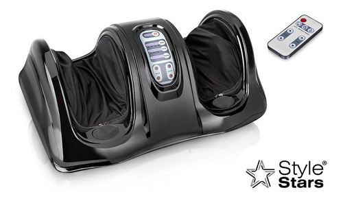 Masajeador eléctrico portátil para pies Style Stars Foot Massager Intelligent Robot negro 110V