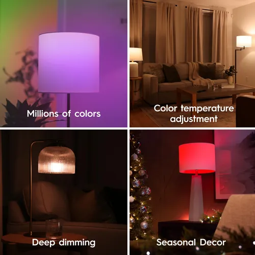 Bombillas Led Inteligentes Decorativas Wifi Candelabro Compa