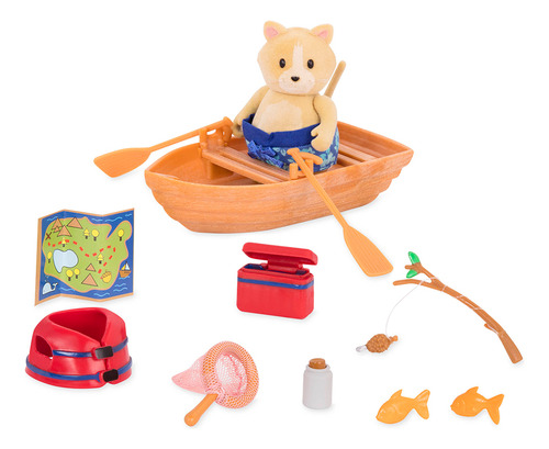 Set Juego De Canotaje Con Personaje - Li'l Woodzeez