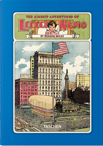 The airship adventures of Little Nemo, de Braun, Alexander. Editora Paisagem Distribuidora de Livros Ltda., capa dura em inglês, 2017