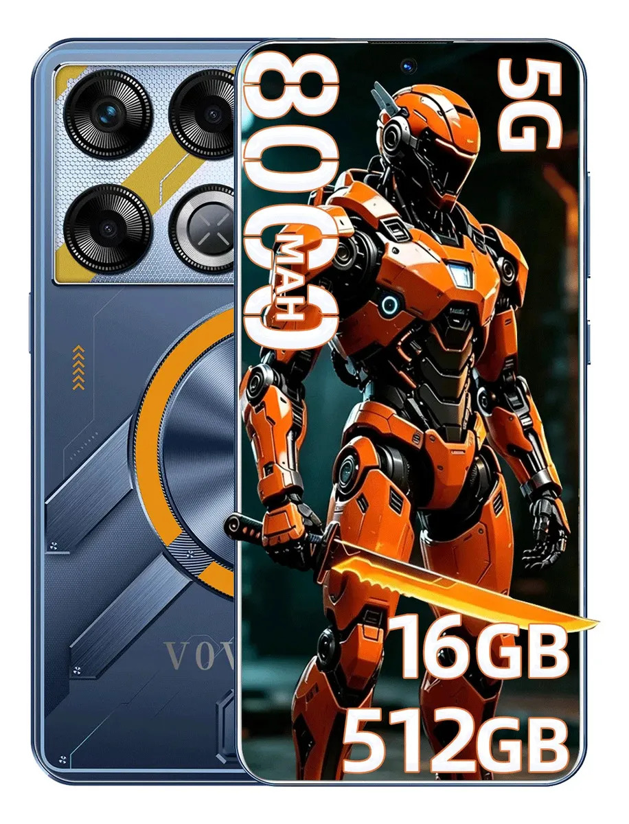 Celular GT20Pro 16 GB de RAM 512 GB de ROM, Dual Sim, Smartphone 5g Android 14, Dimensity 9200+, Cámara de 32 MP y 50 MP, Resolución 3168 X 1440