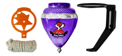 Trompo King Cobra Pack 5 Pza Resistente En Colores Surtidos