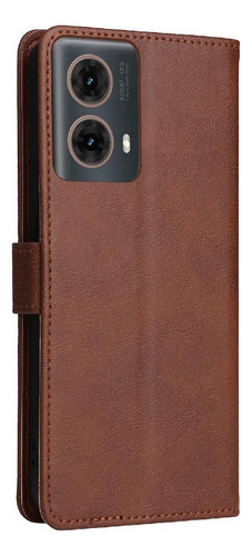 Funda Abatible Para Motorola Moto G85 Cartera De Negocios