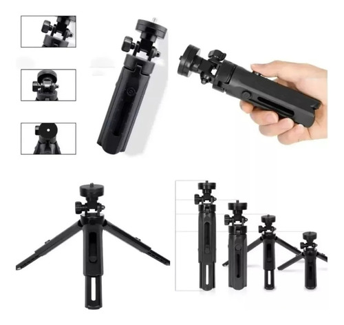 Imagen 5 de 5 de Mini Soporte Base Trípode Cámara O Celular X 10 Unds