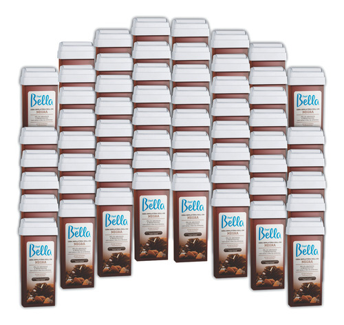 Refil Cera Depilatória Roll-on Depil Bella 100g Negra 60 Un