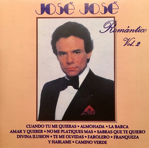 Cd Jose Jose Romantico Vol 2