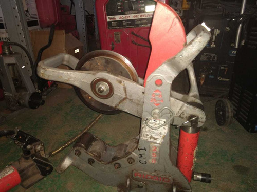 Imagen 5 de 6 de Cortadora Tubos Hidráulica Ridgid 258